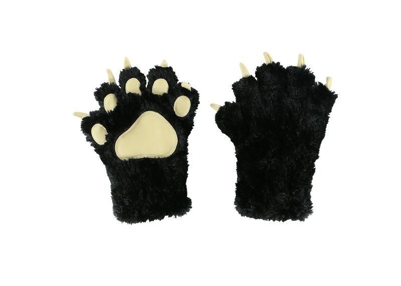 Black Paw Mitts: