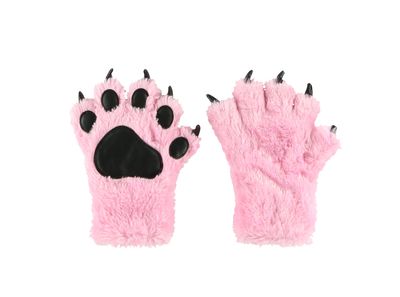 Pink Paw Mitts:
