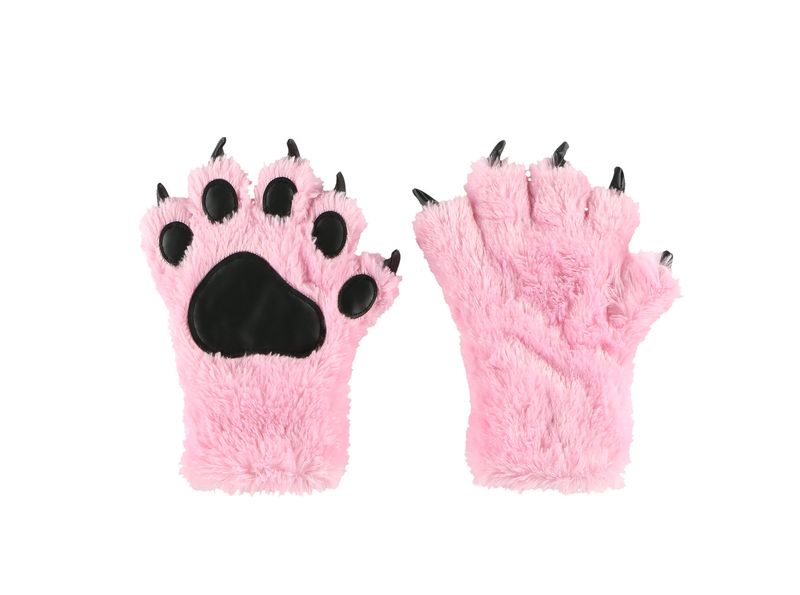 Pink Paw Mitts: