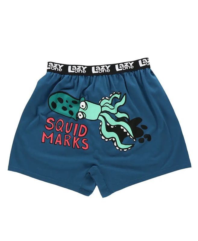 ~ Lazy One: Squid Marks Funny Boxer