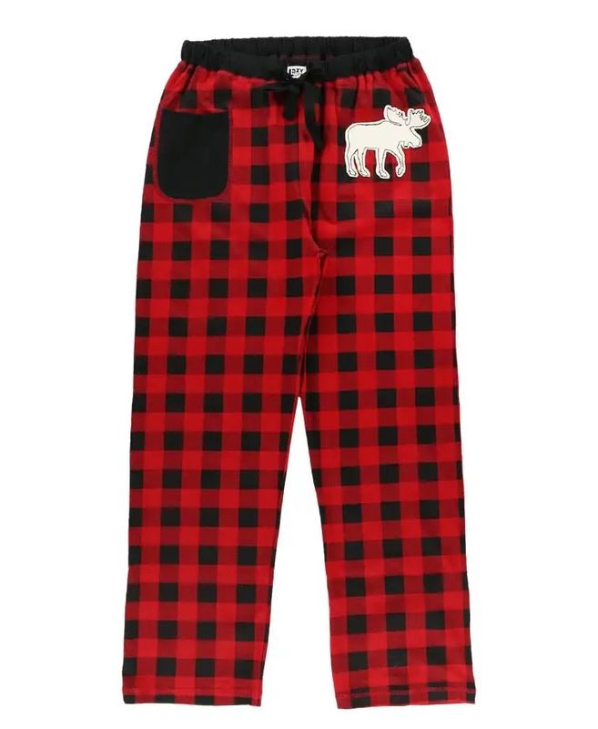 Moose Plaid PJ Pant