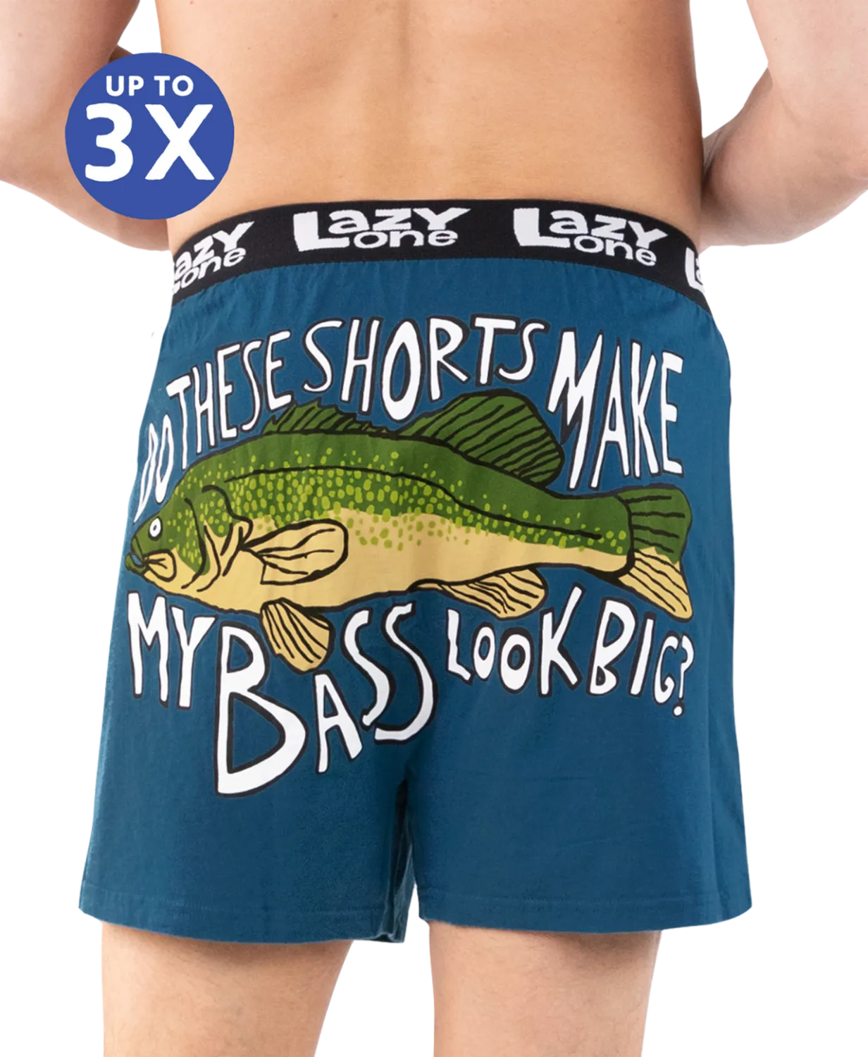 Do These Shorts Make My Bass Look Big? Men&#39;s Funny Boxer