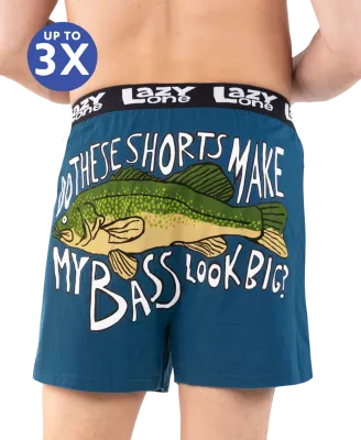 Do These Shorts Make My Bass Look Big? Men&#39;s Funny Boxer