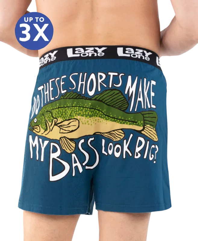 Do These Shorts Make My Bass Look Big? Men&#39;s Funny Boxer
