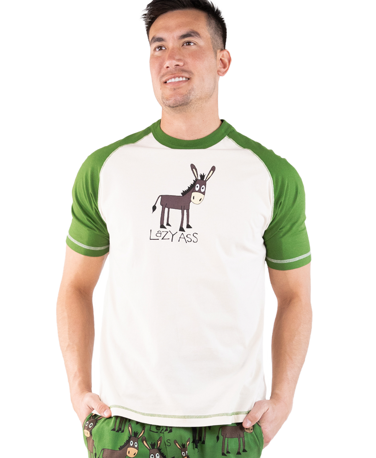 ^^Lazy One Lazy Ass Men&#39;s PJ Tee