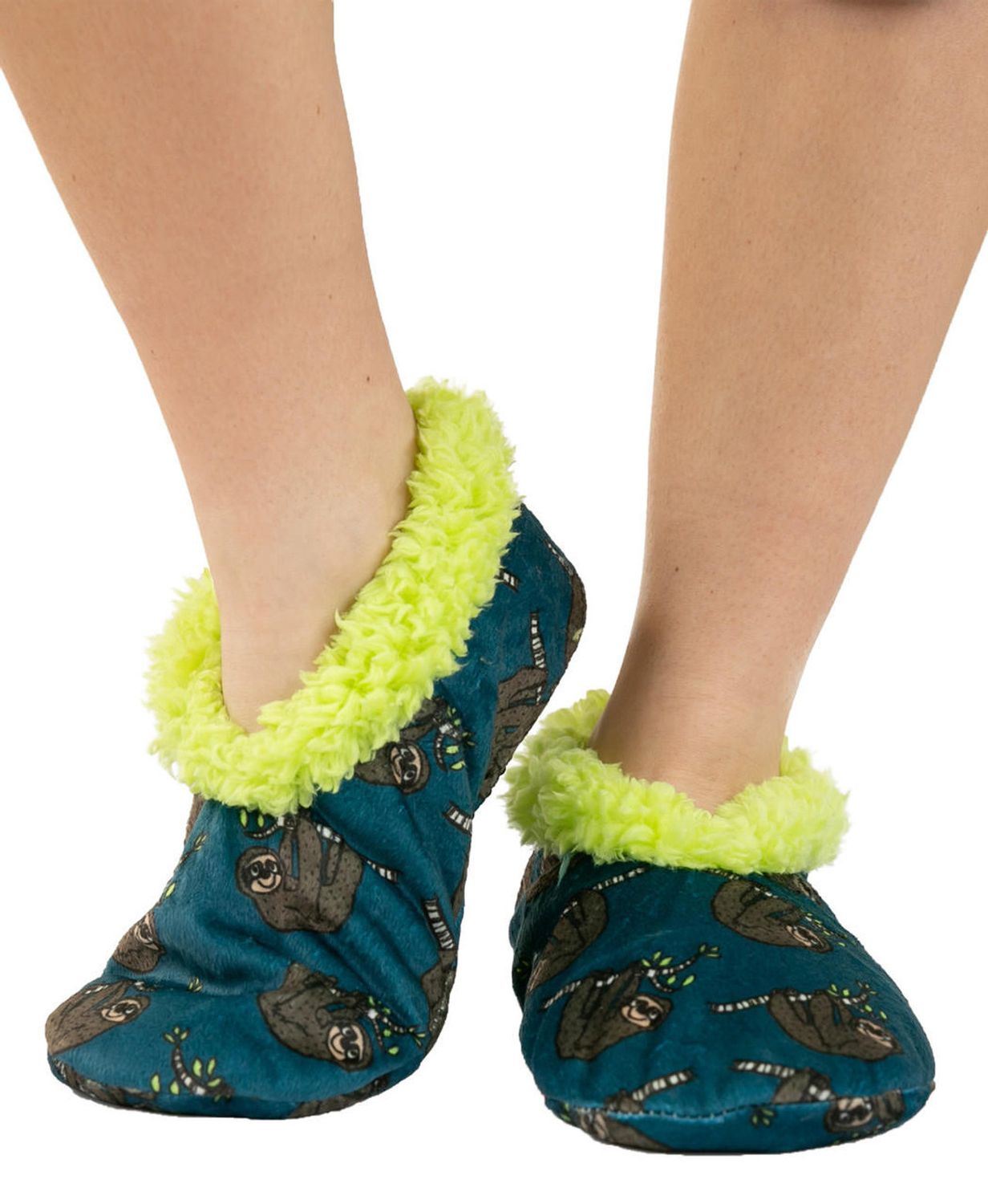 Slow Morning Sloth Fuzzy Feet