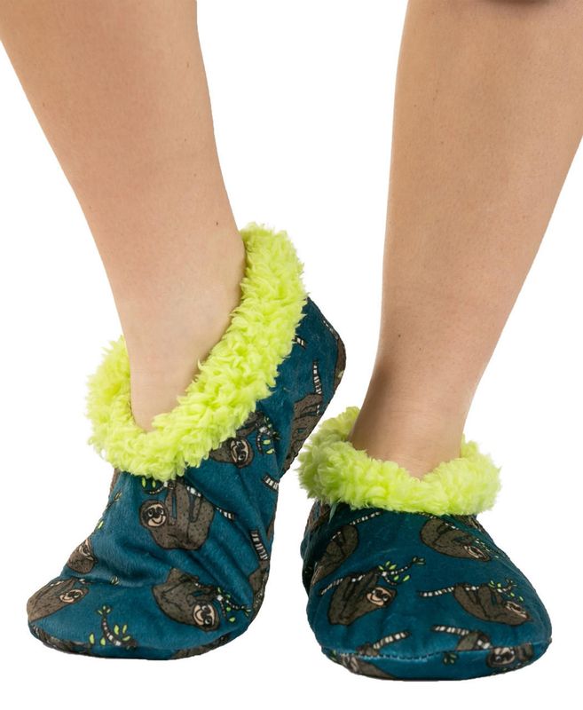 Slow Morning Sloth Fuzzy Feet