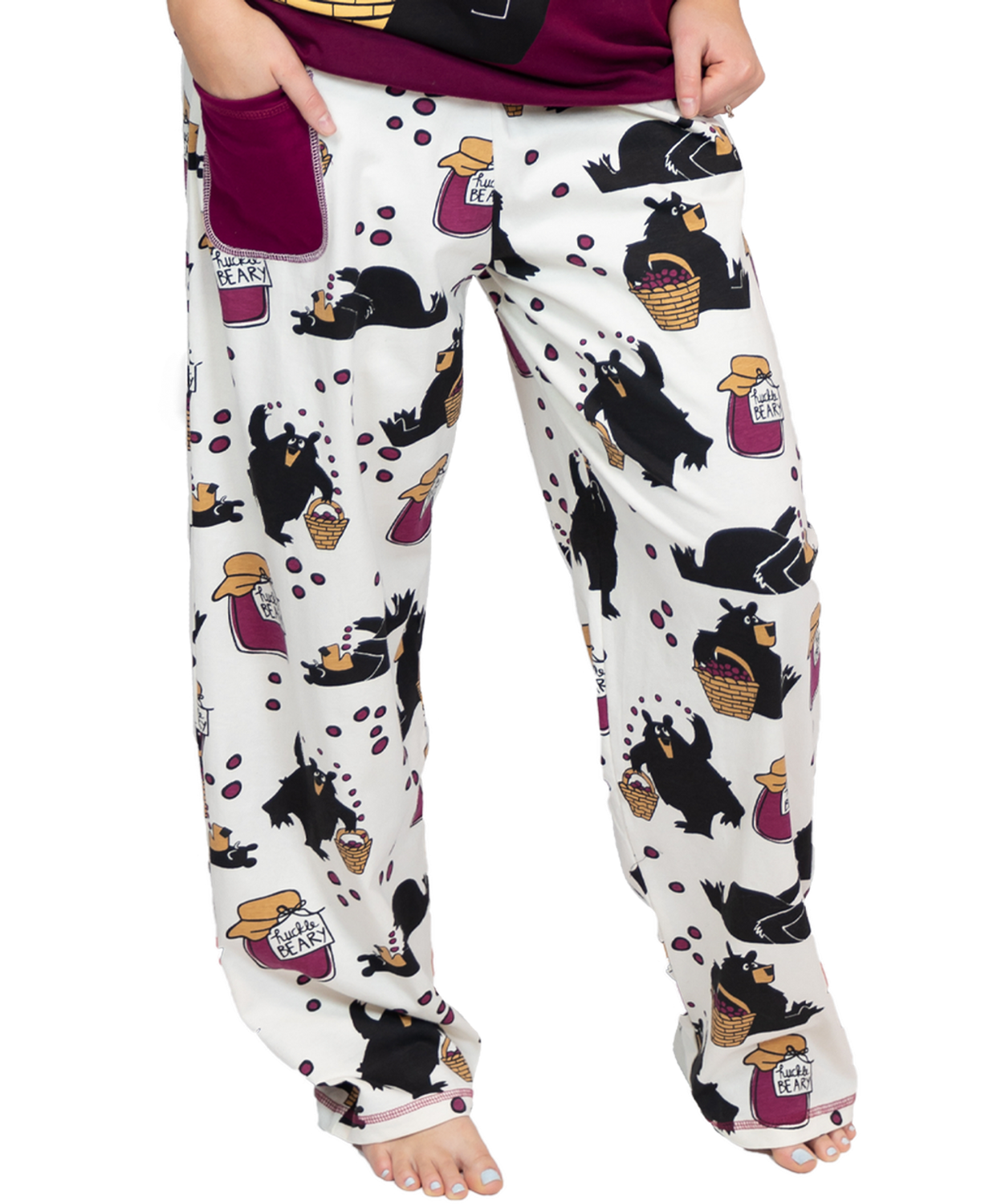 Huckle-Beary PJ Pant: