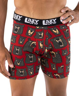Lazy One: Don&#39;t Wake Bear Boxer Brief