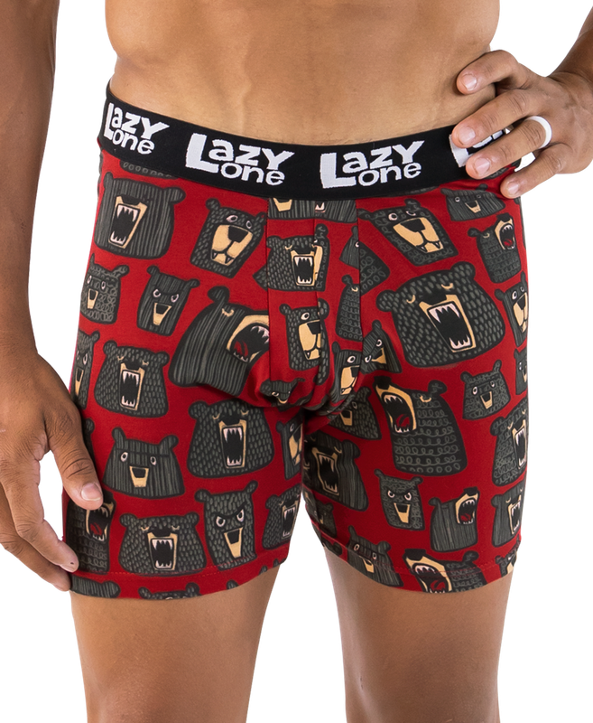 Lazy One: Don&#39;t Wake Bear Boxer Brief