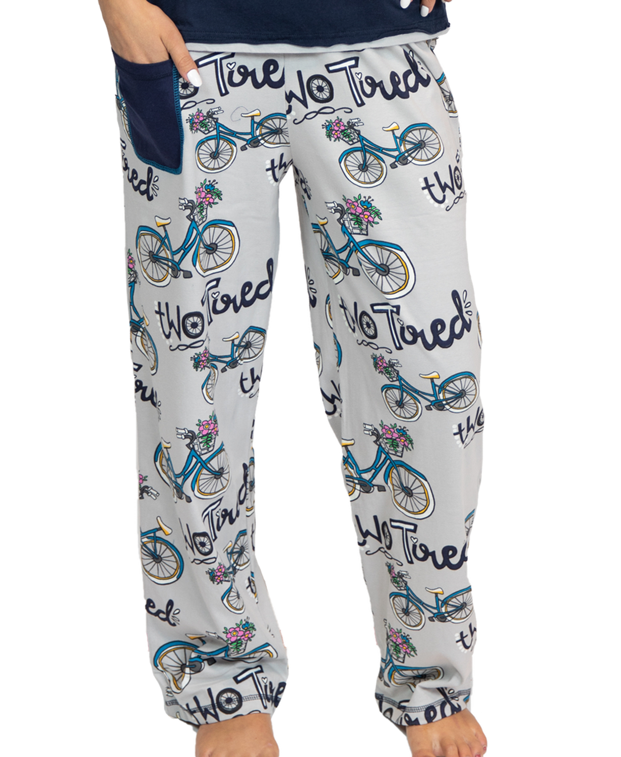 ^Lazy One Two Tired Women&#39;s PJ Pant