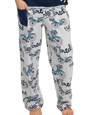 ^Lazy One Two Tired Women&#39;s PJ Pant