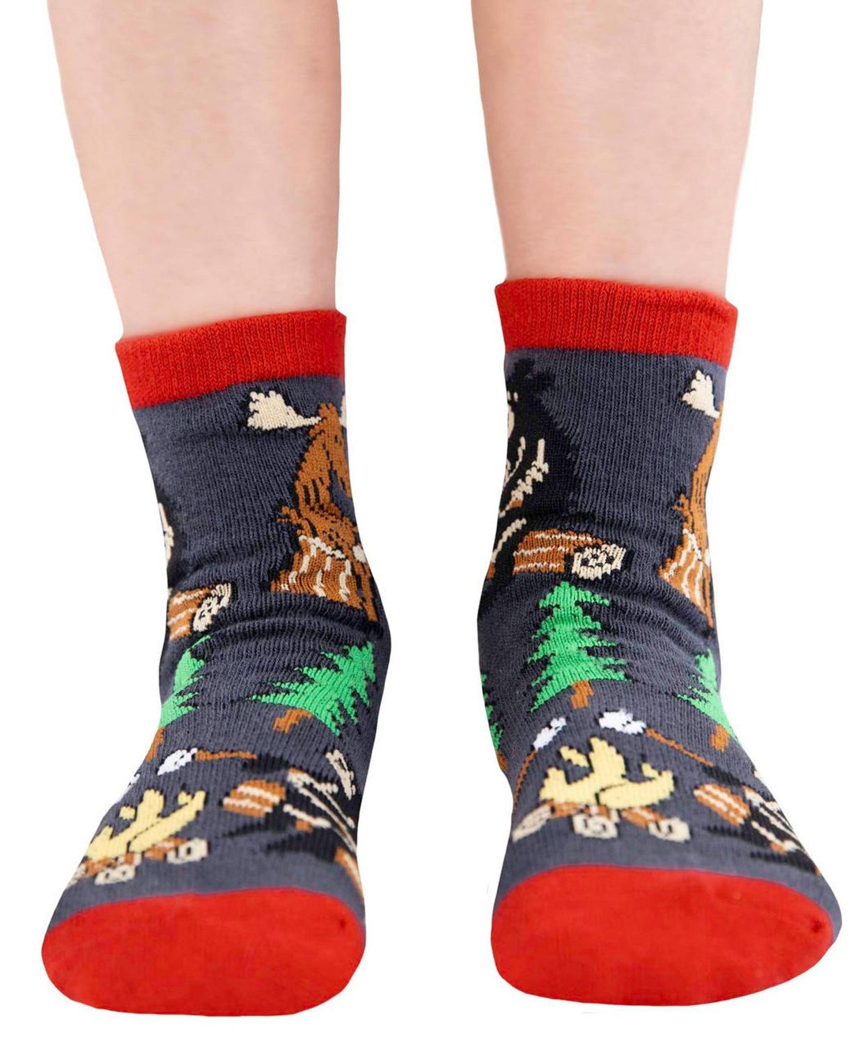 ^Happy Camper Kid&#39;s Sock