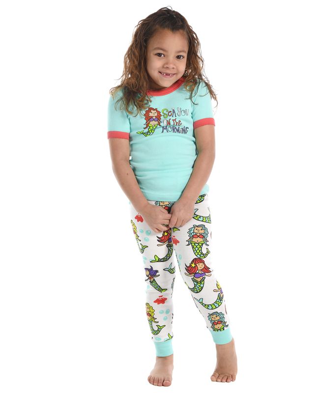 ~Sea You in the Morning PJ Short Sleeve Set: