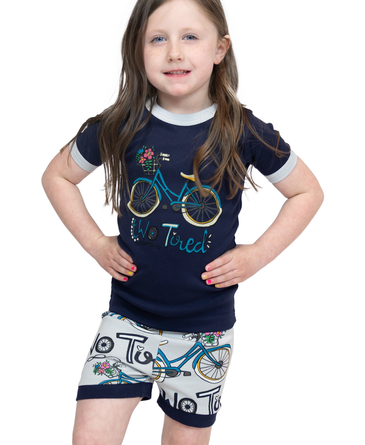 ^Two Tired Short PJ Set
