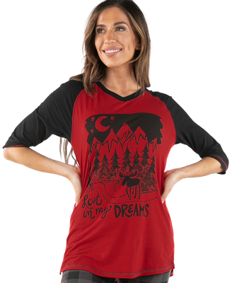 ^Lost in my Dreams PJ Tall Tee: