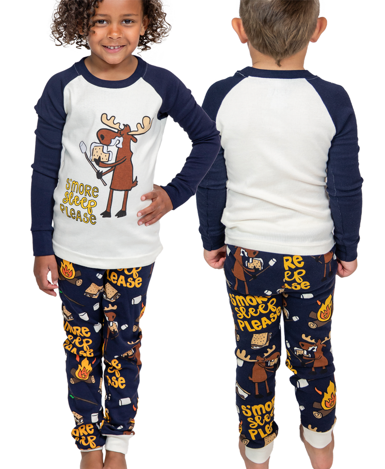 S&#39;more Sleep LS PJ Set: