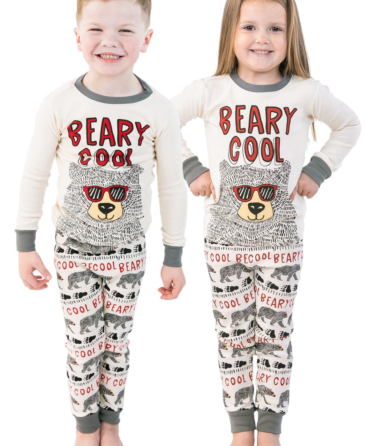 ~Beary Cool LS PJ Set: