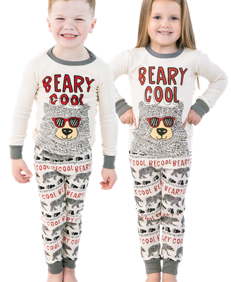 ~Beary Cool LS PJ Set: