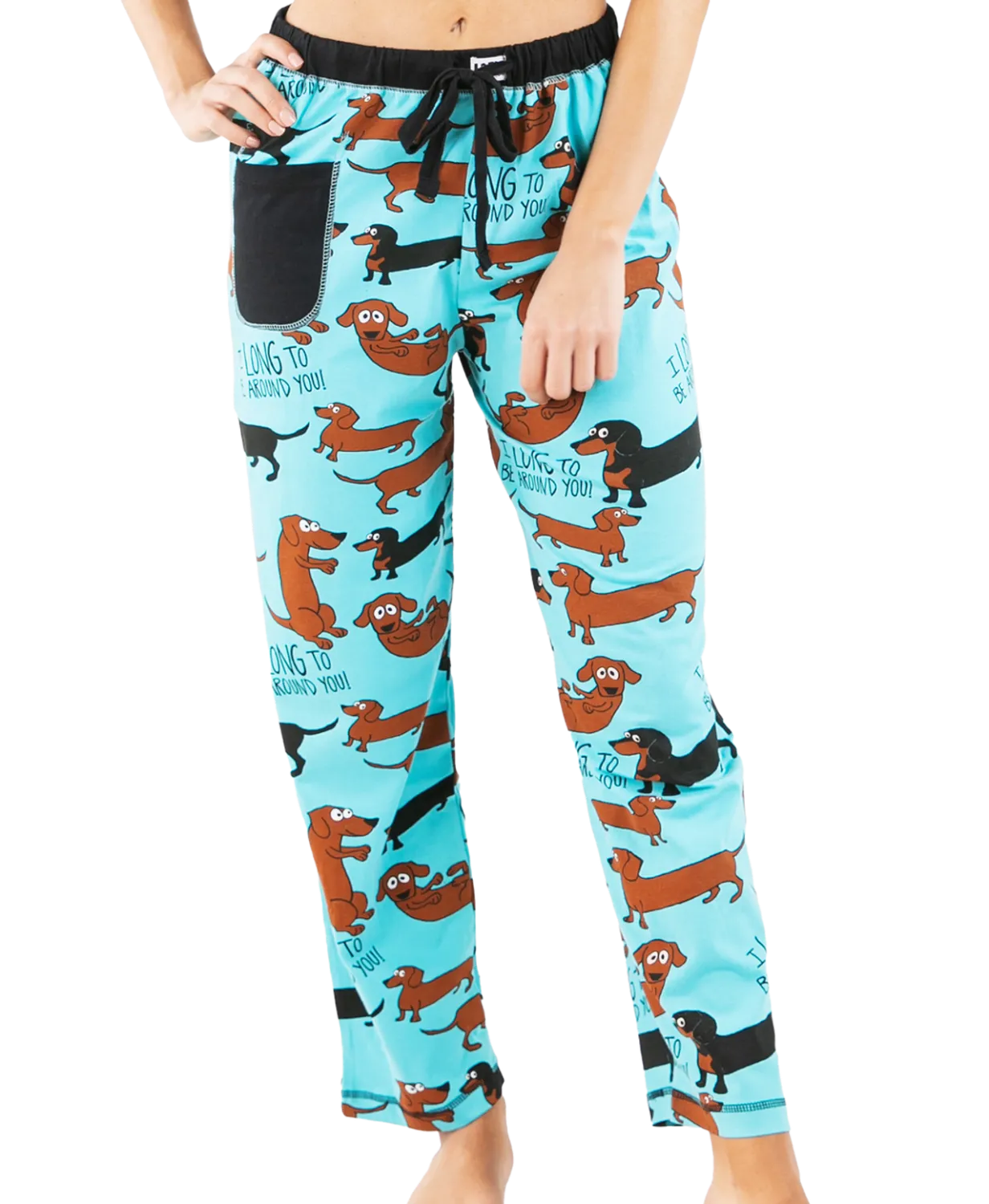 ^ Lazy One Long to Be Around You Woman&#39;s PJ Pant