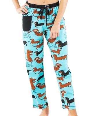 ^ Lazy One Long to Be Around You Woman&#39;s PJ Pant