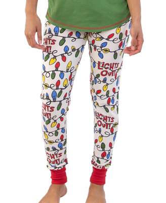^ Lazy One Lights Out Women&#39;s PJ Legging