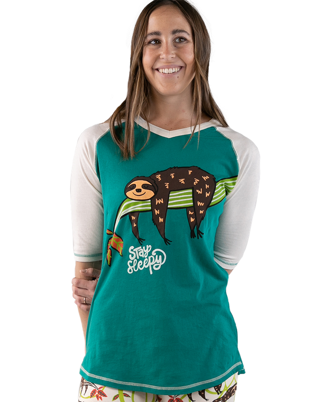 Sloth PJ Tall Tee