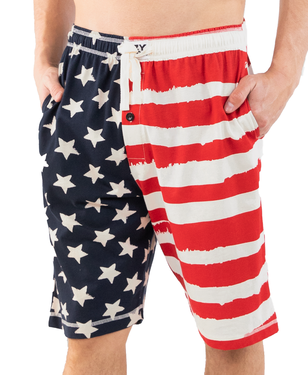 ~Lazy One Stars &amp; Stripes PJ Shorts