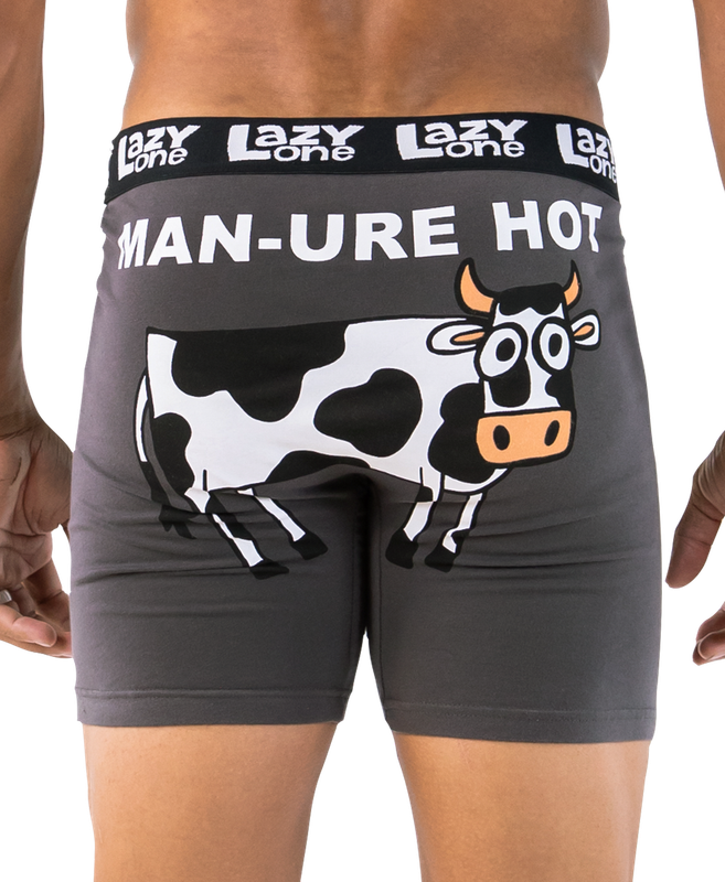 ^ Lazy One: Man-ure Hot Boxer Brief