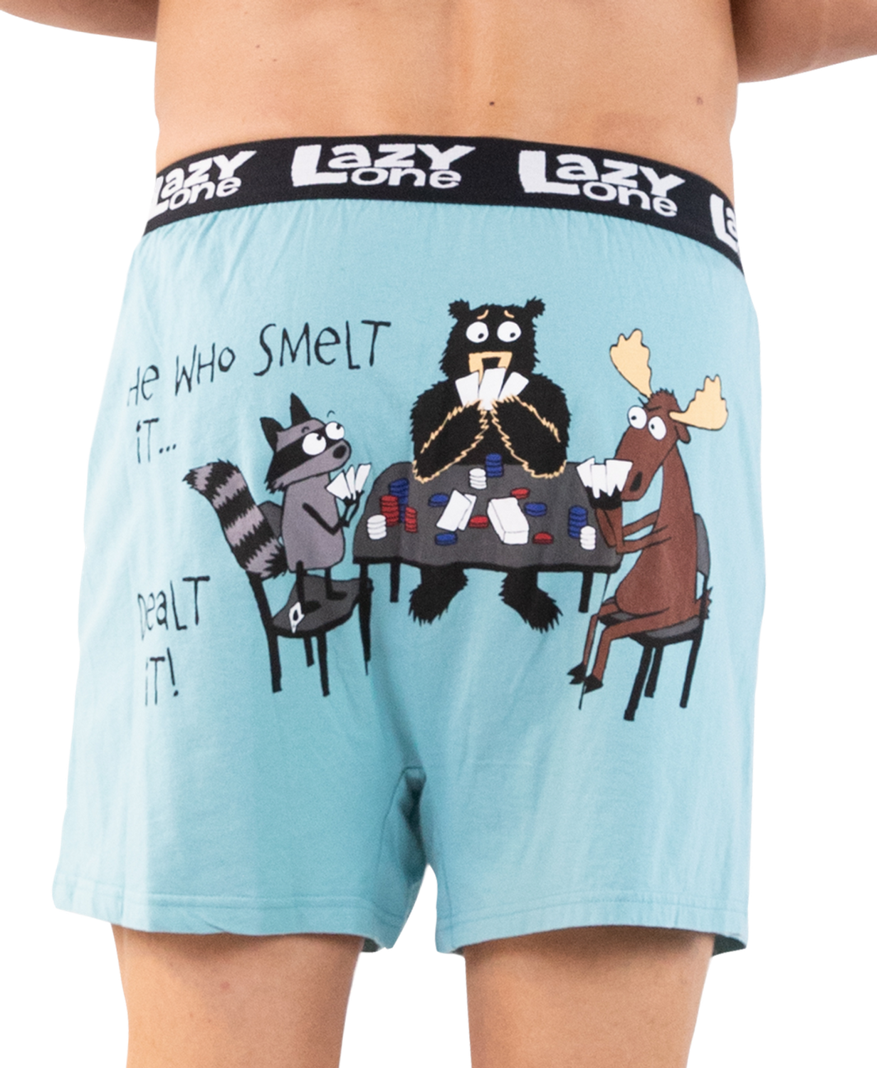 ^ Lazy One: Smelt It Dealt It Men&#39;s Funny Boxer