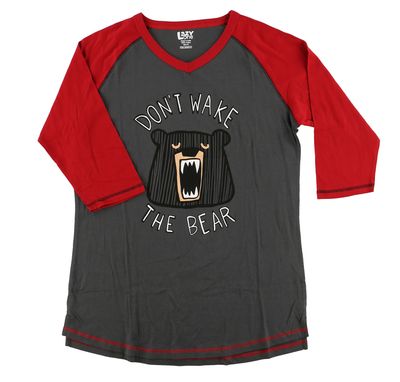 Don&#39;t Wake Bear PJ Tall Tee