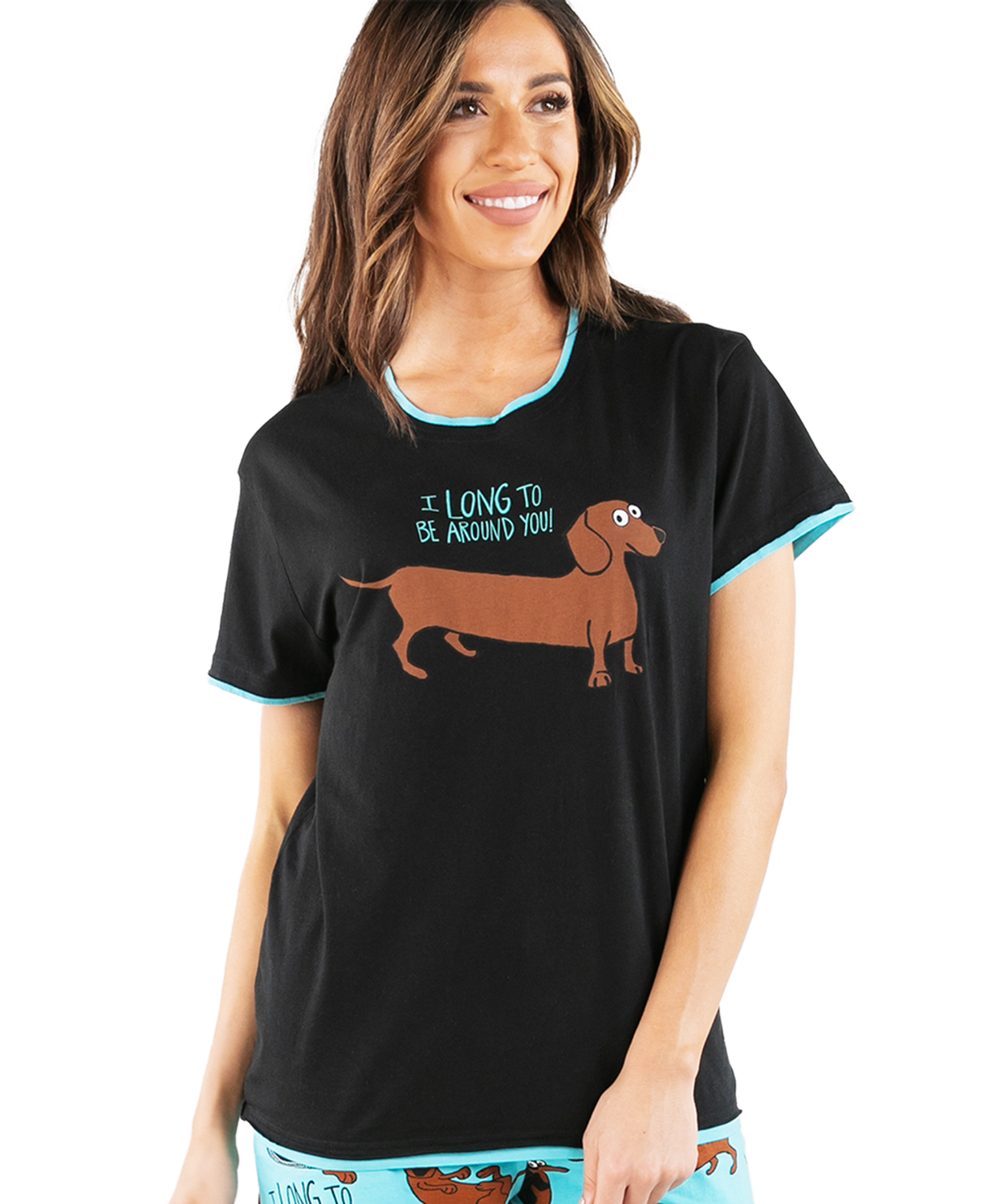 ~ Lazy One Long to Be Around You Women&#39;s PJ Tee