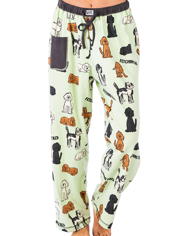 ^Lazy One Fetching Tired Woman&#39;s PJ Pant