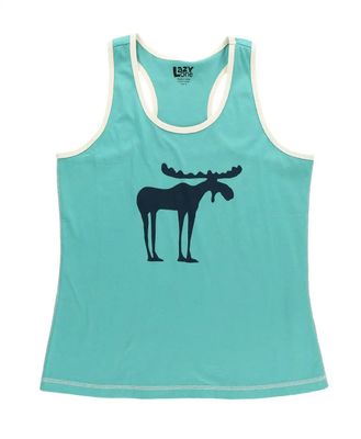 ^ Funky Moose Blue PJ Tank