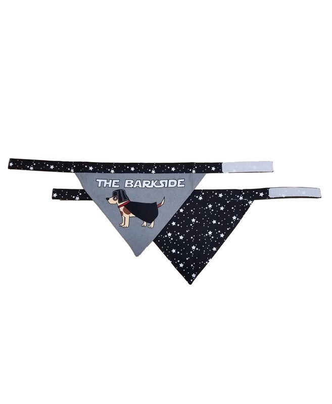 Bark Side Dog Velcro Bandana: