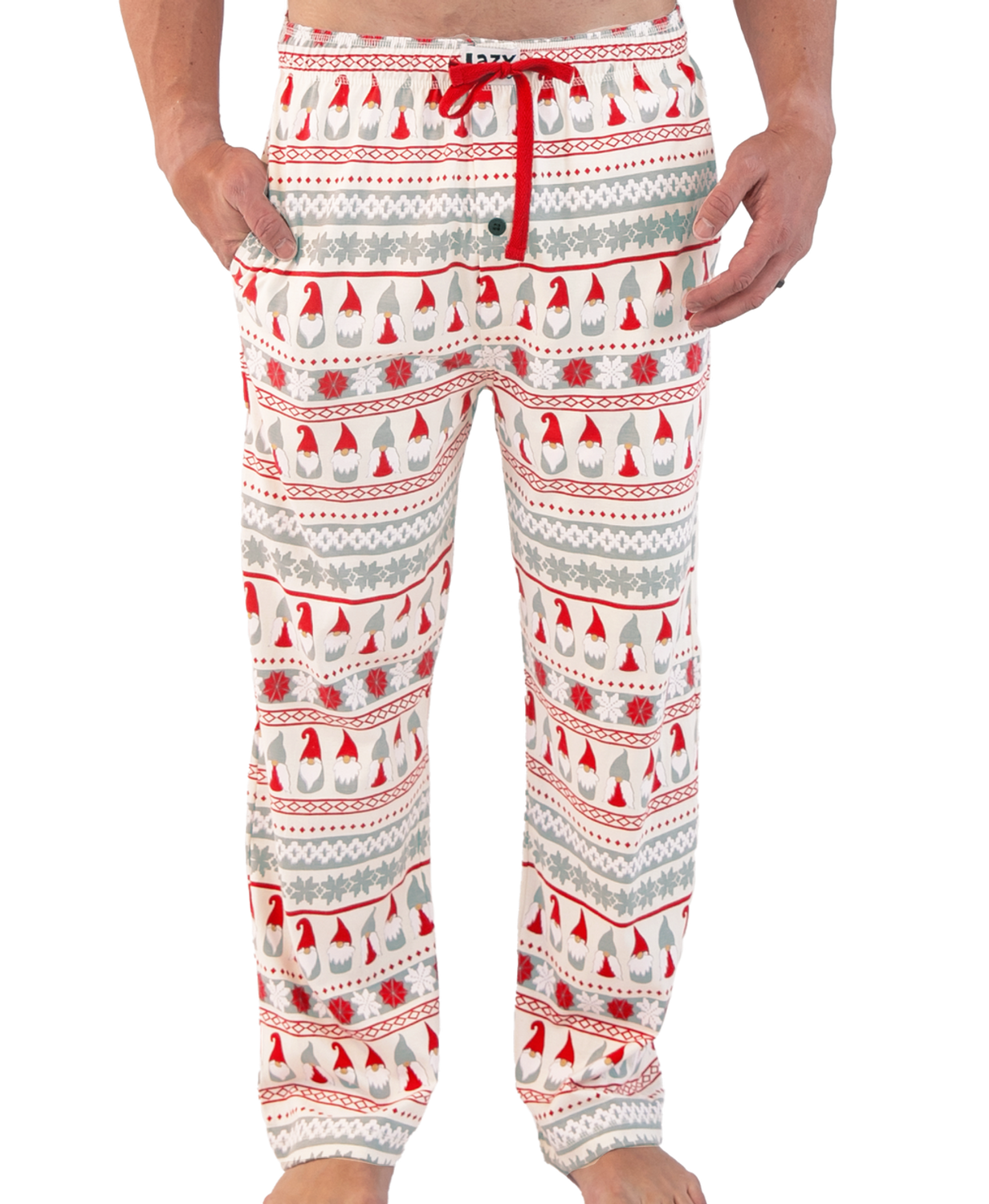 ~ Lazy One Gnome Fair Isle Men&#39;s PJ Pant