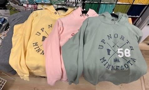 Blue 84 YOUTH Hoodie &quot;Up North MN 58&quot;: