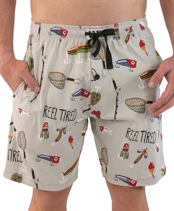 ~Lazy One Reel Tired PJ Shorts