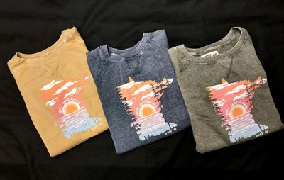 Blue 84 Burnout Fleece Crew &quot;Girls Getaway&quot;: