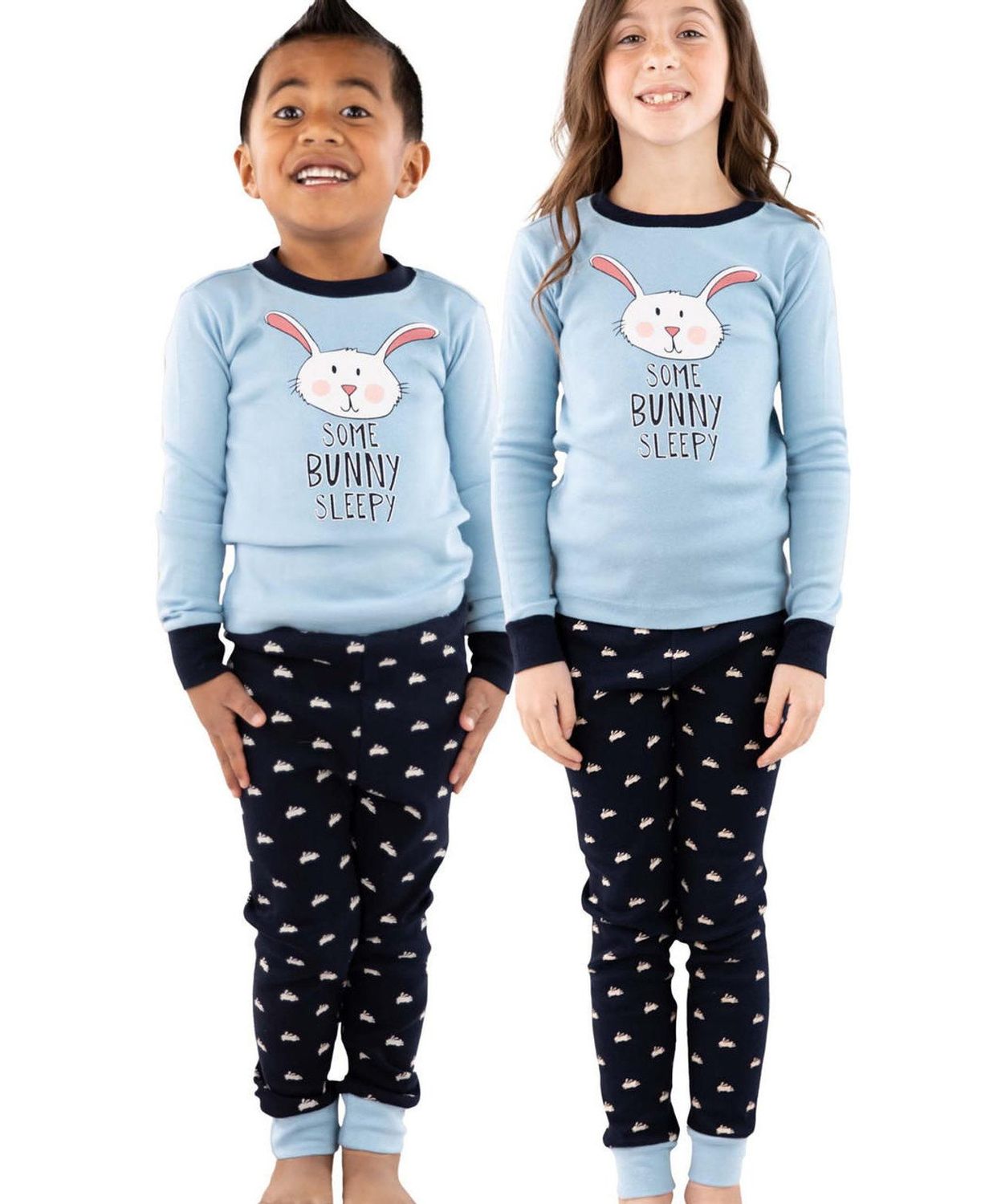 Lazy One Some Bunny Sleepy Kid&#39;s Long Sleeve PJ&#39;s