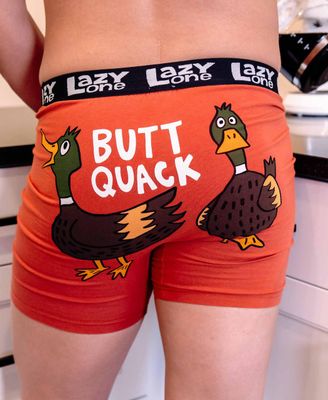 Lazy One: Butt Quack Boxer Brief: