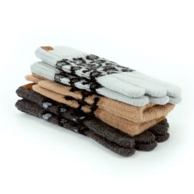 Britt&#39;s Knits® Snow Leopard Gloves