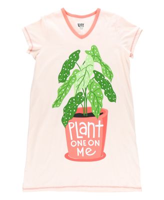 ~ Lazy One: Plant One on Me V-neck Nightshirt: