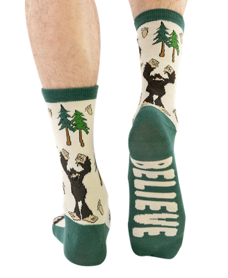 Squatch Family Crew Sock: