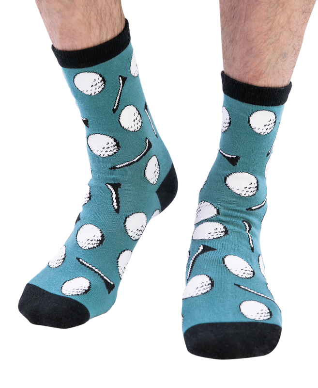 ~Golf Ball Crew Sock: