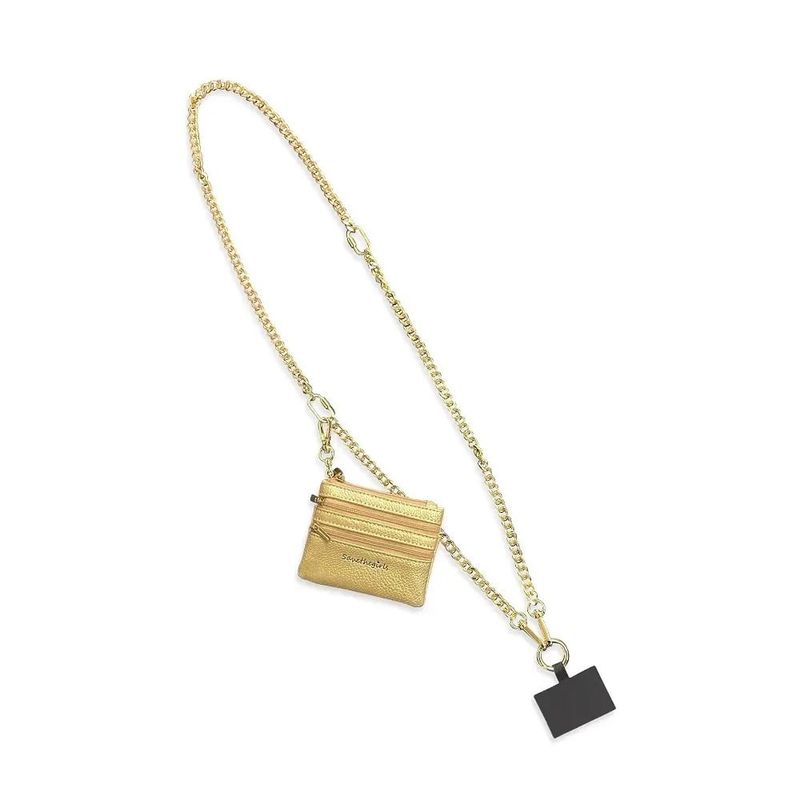 Clip &amp; Go Chain w/ Zippered Pouch: