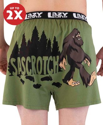 Lazy One: Sascrotch Funny Boxer: