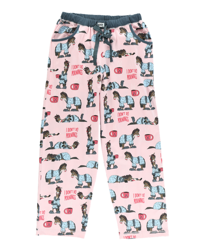 Don&#39;t Do Mornings Horse Women&#39;s PJ Pant: