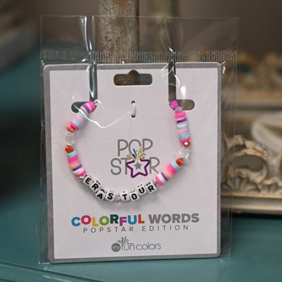 Colorful Word Bracelet: