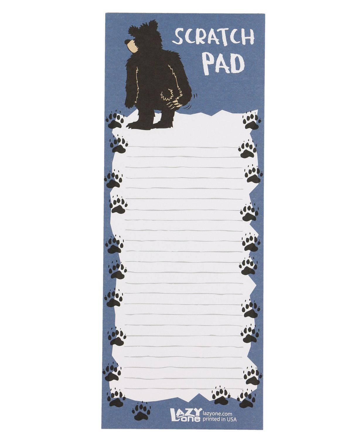 Bear Scratch Pad Notepad
